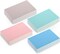 16-Pack 4" x 6" Rubber Stamp Carving Blocks – Soft Rubber for Art & Craft Projects, Assorted 4 Colors, Suitable for Beginners and Professionals